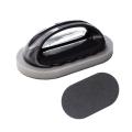 Magic Emery Sponge Brush Wipe Eraser Cleaner Kitchen Tools Decontamination Bath Rust Strong With Handle Cleaning Black Brow G9V1. 