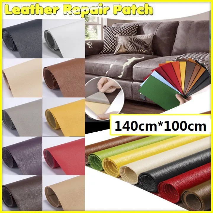 140*100cm%20Leather%20Repair%20Self-Adhesive%20Patch%20Sofa%20Car%20Seat%20repairing%20Leather%20Fabric%20Bag%20Jacket%20Kulit%20Pelekat%20Stiker%20PU%20-%20Image%203