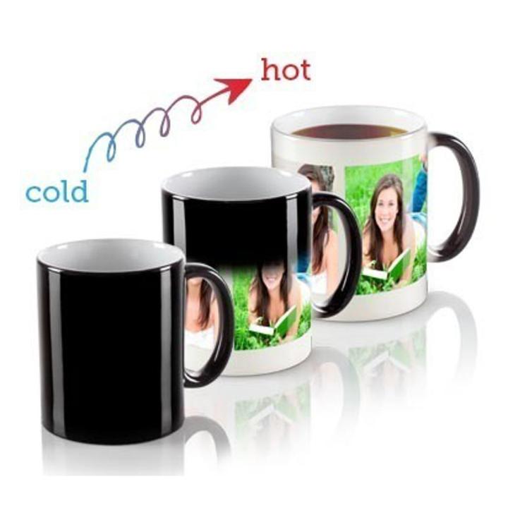 Magic mug with cutomized pics