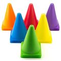6 Inch Cone Marker Set, Marker Plastic Cones (Set of 24). 