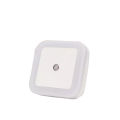 Light Sensor Control LED Night Light Mini Square Shape Light Sensor Energy Saving Lamps Bed Lamp For Baby Bedroom Gift Romantic Night Bulb For Room Home. 