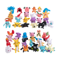 Pack of 10 – Pokemon Action Figures Elf Model Pikachu Lunala Charizard Action Figure Model Pokemon Elf-ball Toy Set Kids Collectible Gift – 4-6cm. 