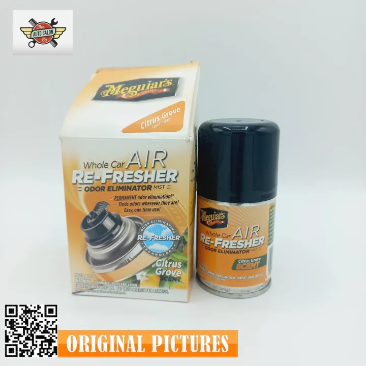 Meguiar's%20Whole%20Car%20Air%20Re-Fresher%20Odor%20Eliminator%20Mist,%20Citrus%20Grove%20-%20Image%202