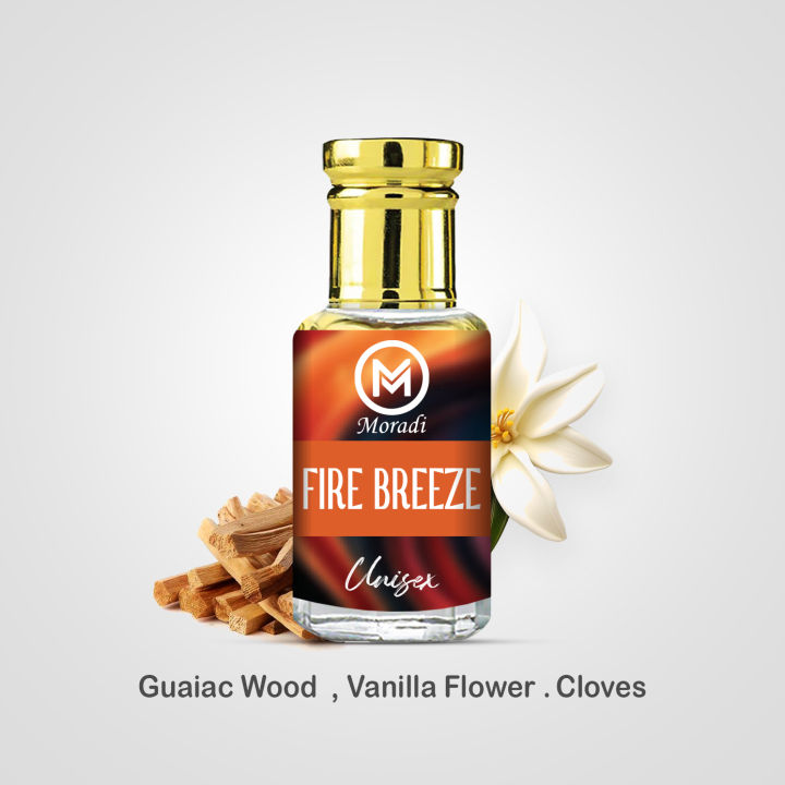 Fire Breeze | Men & Women Attar Inspired By Fireplace