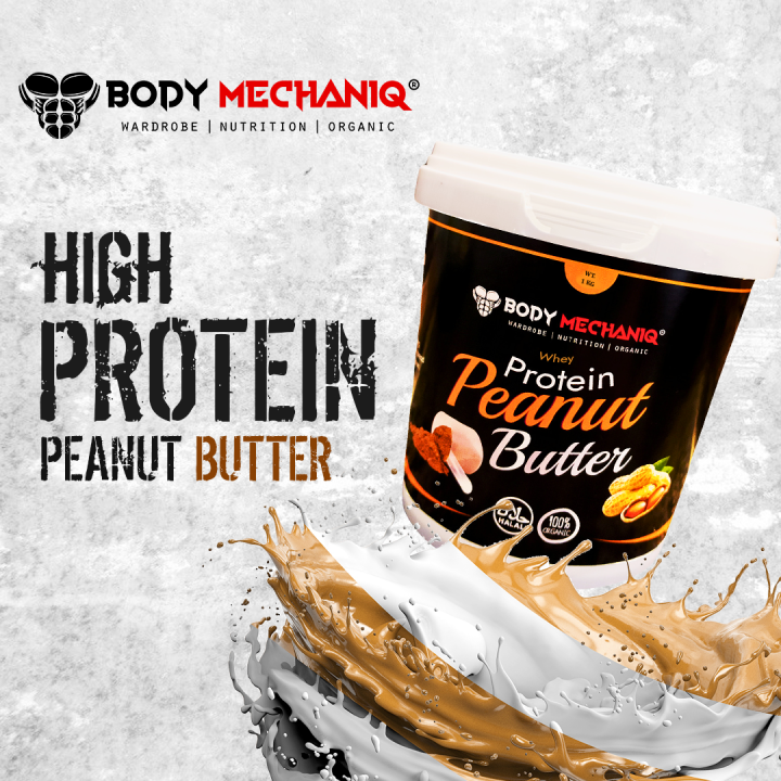 Bodymechaniq High Protein Peanut Butter - 1 KG