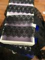 BLACK FLOWER LACE. 