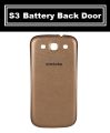 SAMSUNG GALAXY S3 BATTERY BACK COVER  - REPLACEMENT REAR SIDE COVER - BATTERY DOOR. 