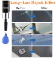 Cubicseven DIY Windshield Repair Kit Window Repair Resin Set Windscreen Scratch Crack Restore Fluid Glass Curing Glue Car Tool. 