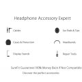 Protector Headband Cover Replacement Cushion for Audio Technica ATH MSR7 M20 M30 M40 M40X M50X SX1 Headphone Gray. 