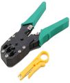 RJ45 RJ11 NetWork Cable Crimping Tool RJ11 RJ12 RJ45 Crimpe for Network and Telephone Cables Modular Connector Crimping. 