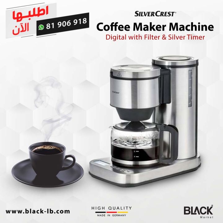 Silvercrest%20Coffee%20machine%20with%20coffee%20pot,%201650%20W,%20capacity:%201.25%20L,%20brewing%20quantity:%20for%20up%20to%2010%20cups%20:%20-%20Image%203