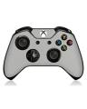 XBOX ONE Controller Silver Brushed Metal Texture Skin. 