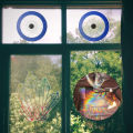 Window Decal Removable Static Cartoon Sun Catcher Window Sticker. 