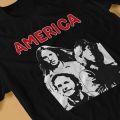 Men's America Band Rock For Band T Shirt R.E.MBand Cotton Clothes Unique Short Sleeve O Neck Tee Shirt Original T-Shirt. 