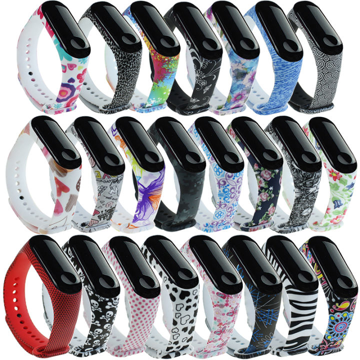 Cinturino per Xiaomi Mi Band 4 5 6 3 Cinturino stile graffi