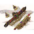 Afghani Jewelry Set Golden. 
