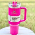Stanley Cup - 40oz Tumbler with Straw - Coffee Mugs - Flask Bottle Hot and Cold - Coffee Glass - Water Bottle for Girls - Mugs - Gym Bottle - Travel Accessories - Gift for Girls - Stainless Steel Cup for Water, Ice Tea or Coffee. 