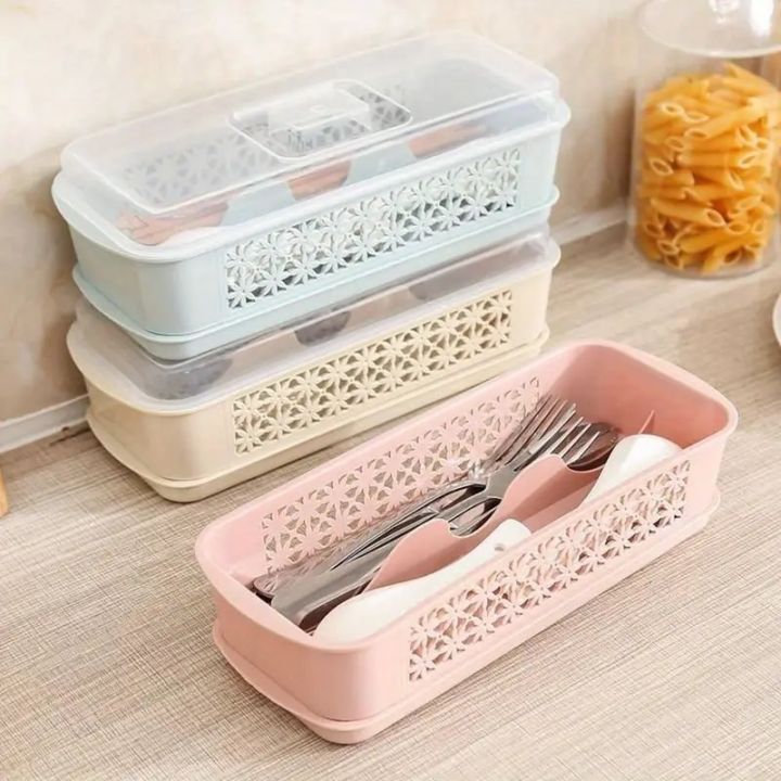 1PC%20Stackable%20Plastic%20Utensil%20Organizer%20with%20Lid%20-%20Moisture-Proof%20Cutlery%20Storage%20Box%20for%20Spoons,%20Forks,%20Chopsticks%20-%20Kitchen%20Accessory%20Dish%20Rack%20-%20Image%203