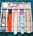 Smart watch Y80 ULTRA Smart Watch 2.02 inch high-definition large screen high configuration version+8 strap combination+case. 