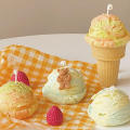 Silicone Ice Cream Mold Diy Ice Cream Cone Candle Soap Mold Soap Candle Clay Mold For Wedding Chocolate Dessert Making Molds For Candles. 