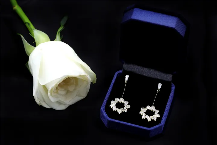 CHARSLAN%20star,%20Gold%20color,%20Ear%20Rings,%20For%20Women,%20Code%200133F%20-%20Image%204