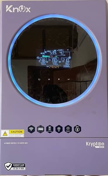 Knox Krypton 8000 Infini V4 6kW 48V Hybrid Solar Inverter