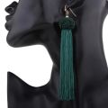 new thread Bohemian Handmade colours Weave Drop thread  Earrings. 