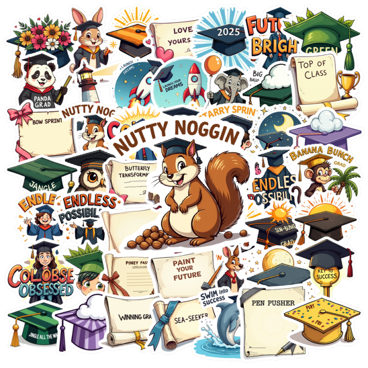 Vinyl Celebration Stickers celebration themed Vinyl Stickers waterproof ...