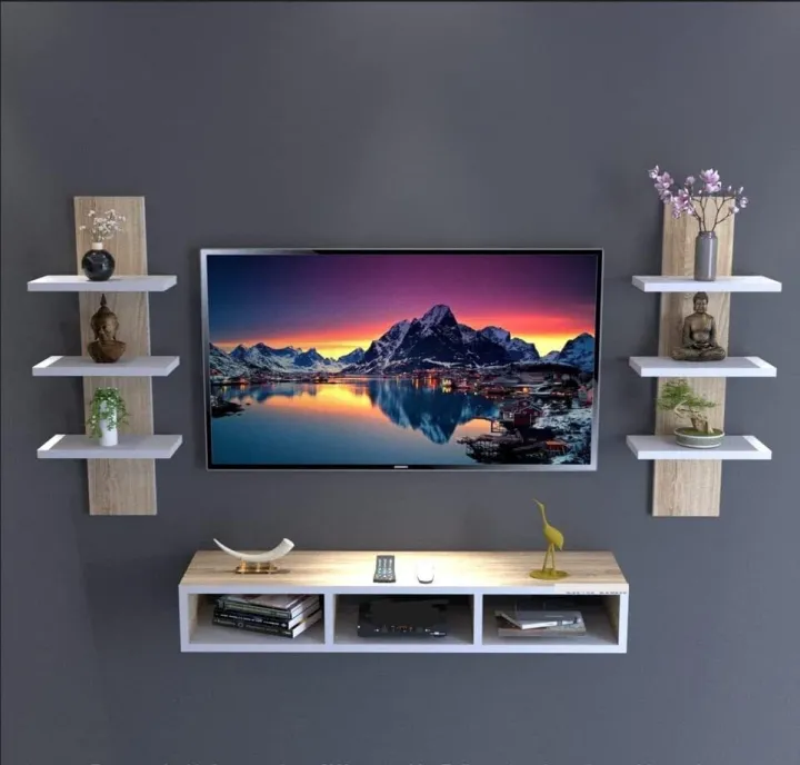 Engineered%20Wood%20Wall%20Mount%20TV%20Unit/TV%20Stand/Wall%20Set%20Top%20Box%20Stand/TV%20Cabinet/TV%20Entertainment%20Unit%20(Walnut)(Ideal%20for%2042.52%20Inch)%20-%20Image%203