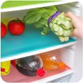 4pcs Non-Slip Fridge Mat, Waterproof, Moisture-Proof, Anti-Fouling Kitchen Mats – High-Quality, Washable Silicone Liners for Fridge, Shelves, Drawers, and Tables – Multi-Color 45x30cm Cabinet Liner Mat. 