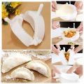 Pack of 2 Dumpling Set & Dough Cutter Samosa Maker Small Sandwich Shape Maker. 