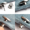 (Buy 3 get 1 free) Adjustable Detachable Jeans Buttons Nail Free Metal Buttons For Clothing Diy Sewing Clothes Accessories. 