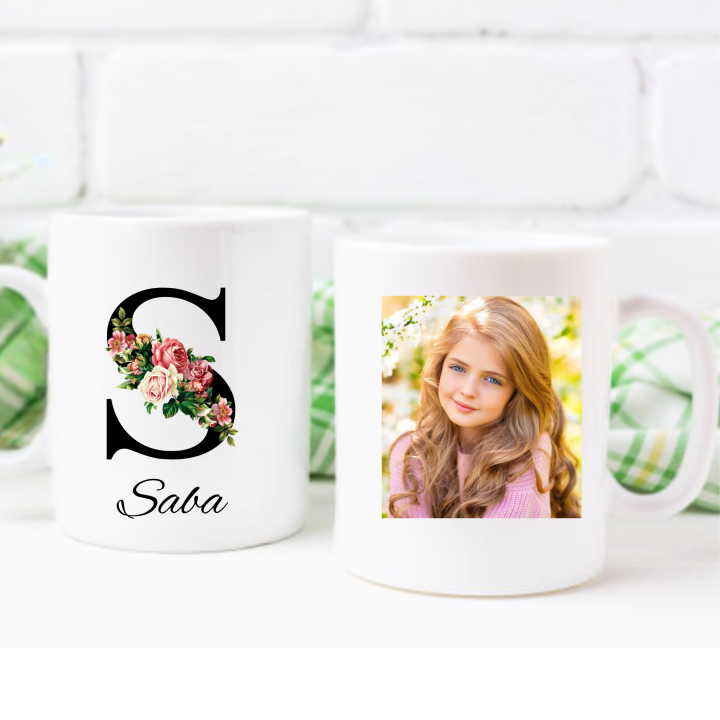 Customize Mug Name Mug Picture Mug Birthday gift Wedding