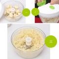 Manual Chopper Vegetable and Fruit Cutter Mixer/Blender Mini Speedy Chopper. 