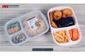 Meal It Lunch Box Small 700 ML (With Two Portions) For Office/School/College. 
