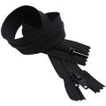 Delta Shoes Zipper Nylon 8#  8" close-end Heavy Duty Black for  Home Stitching garment accessory 2pcs. 