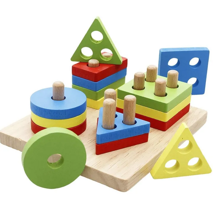 Lewo%20Wooden%20Puzzle%20Toddler%20Toys%20Shapes%20Sorter%20Preschool%20Geometric%20Blocks%20Stacking%20Games%20for%20Kids%20Geometric%20Shape%20Sorter%20Wooden%20Puzzles%20Teaching%20Geometric%20Shape%20Cognitive%20Matching%20Toys%20colorful%20-%20Image%202