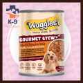 Waggles Dog Food | All Organic | Beef & Carrot | Beef & Pumpkin Gourmet Stew | Chicken & Sweet Potato. 