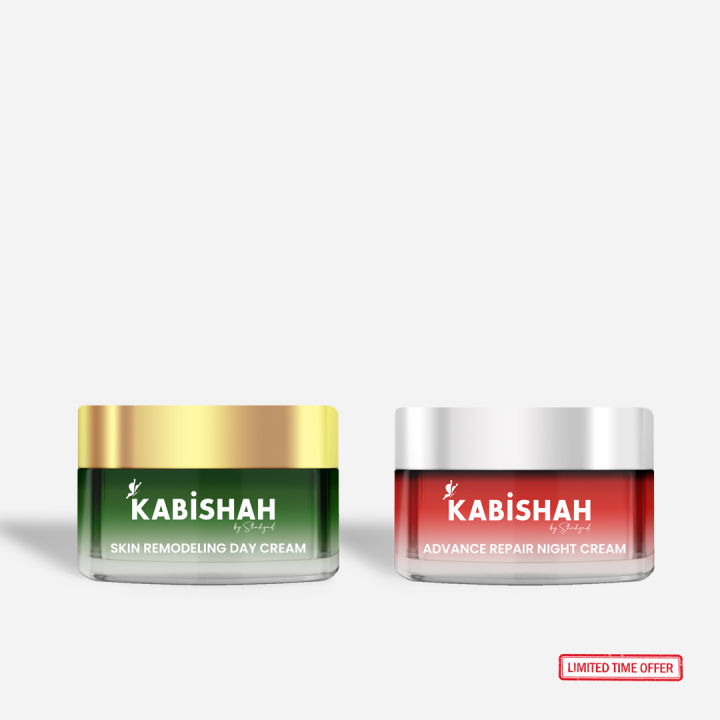 Kabishah by Shahzad Day & Night Creams: Complete Glow Bundle
