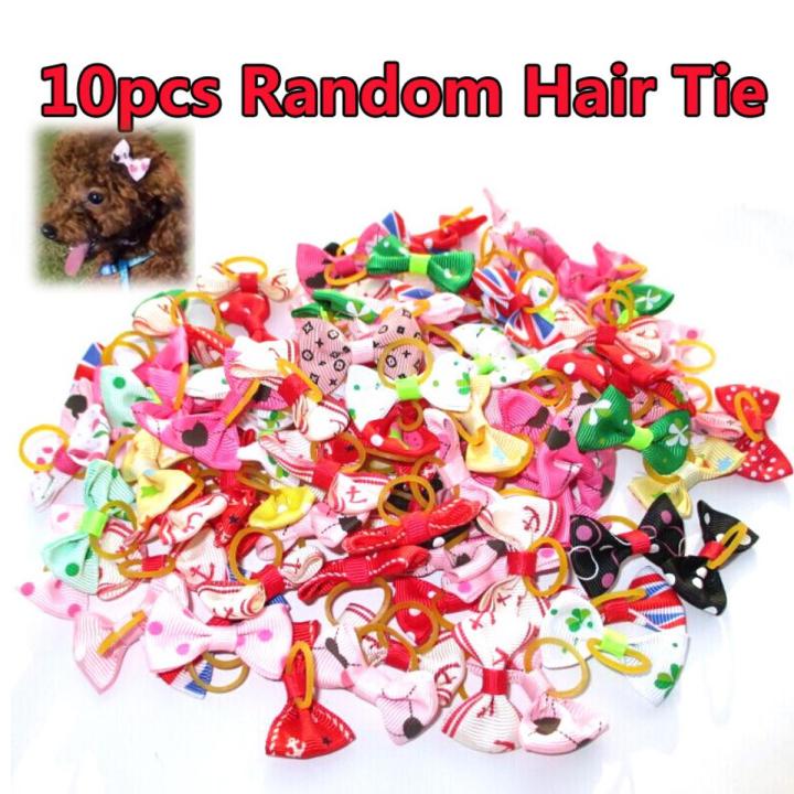 Flower Pet Dress for Dog Shih Tzu Female Wedding Bow Knot Kitten Cat Dress + Hairband Birthday Cat Outfit Dog Formal Clothes Dog Dress Girl Pet Clothing