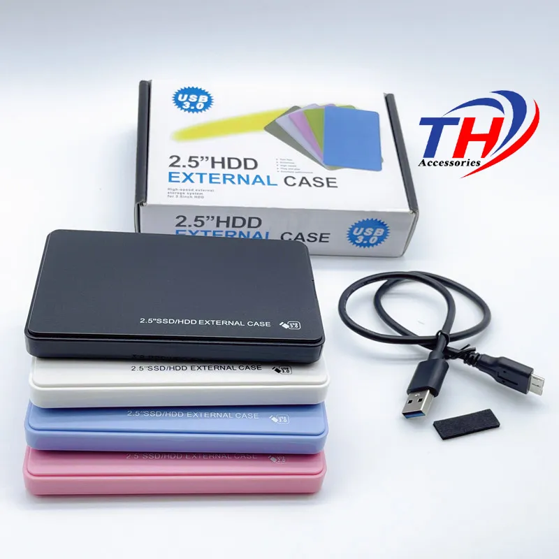 USB SATA External inch HDD Hard Drive Enclosure Disk Case