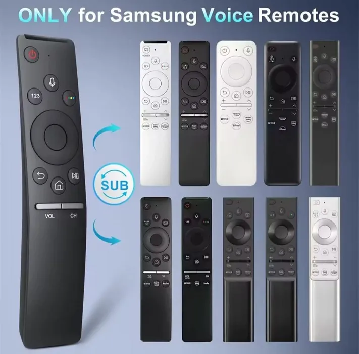 Samsung%20Smart%20Android%20HDTV%20LED%20TV%20Remote%20Control%20With%20Voice%20Cammand%20&%20Netflix%20Button%20-%20Image%202