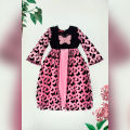 One piece front open umbrella frock for Baby Girl (1024). 