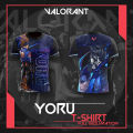 3D shooting game Valorant prit T Shirt fashion streetwear cosplay short sleeves for men kid cool hip hop t-shirts harajuku tops. 