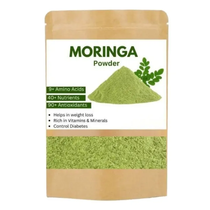 Organic Moringa Leaf Powder 100 grams | Daraz.pk