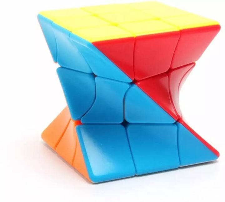 Rubik's%20Cube%20Twisty%203x3%20Sticker%20less%20Speedy%20Puzzle%20cube%20fast%20speed%20magic%20cube%20%20-%20Classic%20Brain%20Teaser%20Toy%20-%20Image%203
