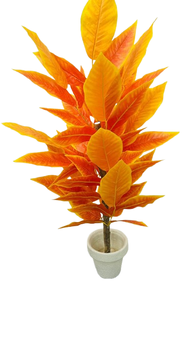 3%20feet%20artificial%20orange%20leaves%20floor%20plant%20-%20Image%203