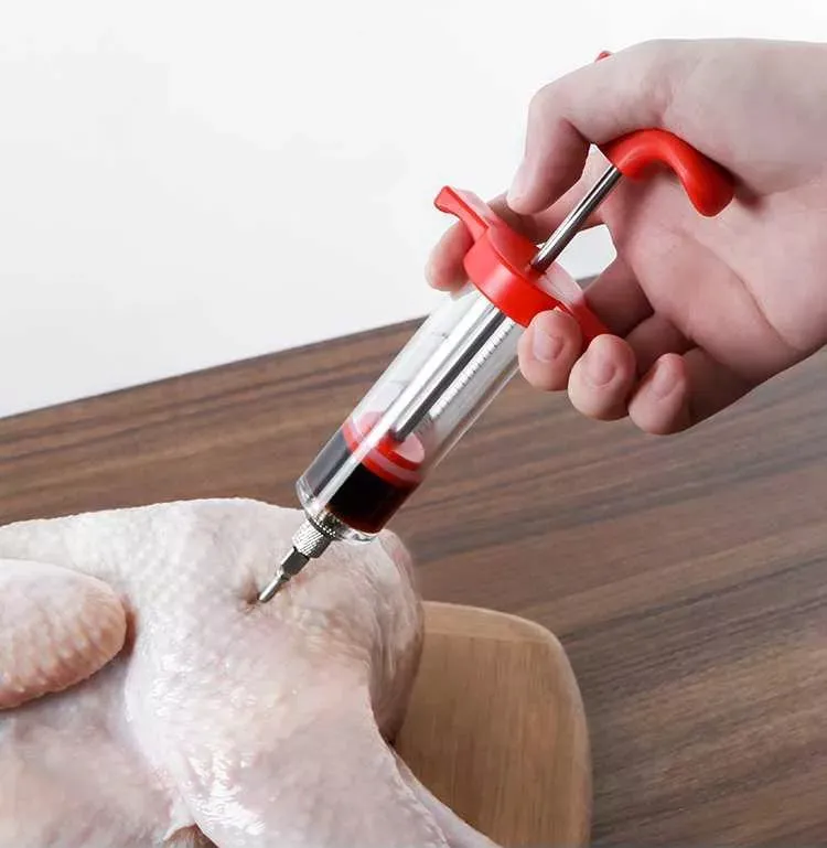 BBQ Meat Marinade Injector