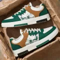Sneakers for Men, All Season PVC Casual Style Sports Hiking Sneakers Blue & Beige Green Available. 