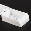 5pcs/set  Lab POM Material Tissue Cartridge Embedding Slice Box Deepen and Thicken White Dehydration Box Tissue Cassette Deep12mm. 